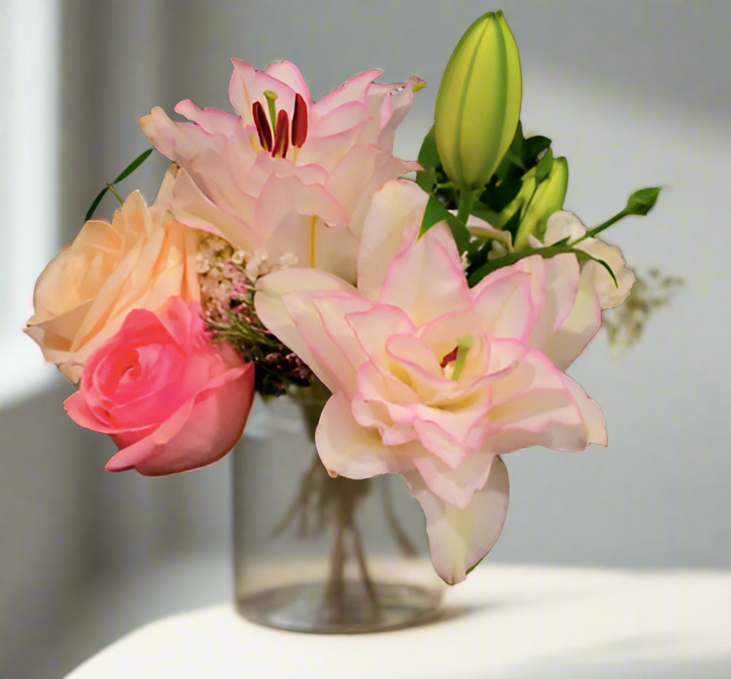 Premium Lily Mixed Bouquets - Elegant Fresh Flower Arrangements