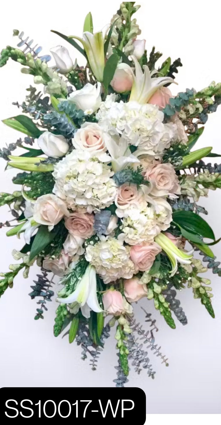 Premium Standing Sprays - Elegant Funeral & Memorial Arrangements