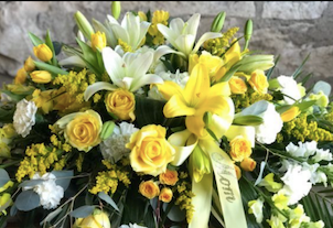 Premium Casket Sprays - Beautiful Funeral Flower Arrangements