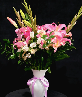 Premium Lily Mixed Bouquets - Elegant Fresh Flower Arrangements