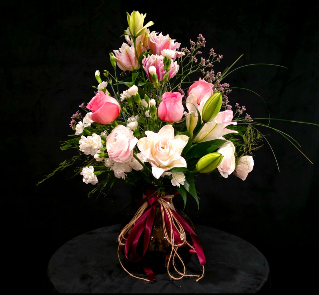 Premium Lily Mixed Bouquets - Elegant Fresh Flower Arrangements