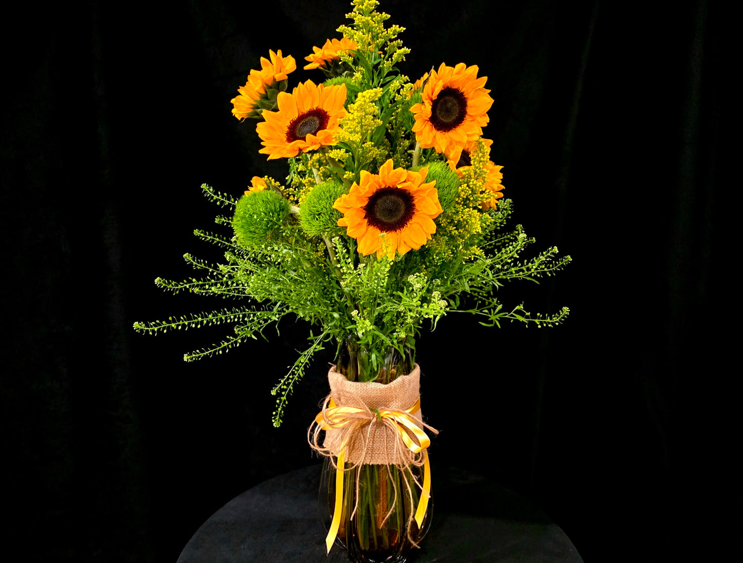 Premium Fresh Sunflower Bouquets - Bright Yellow Flower Arrangements