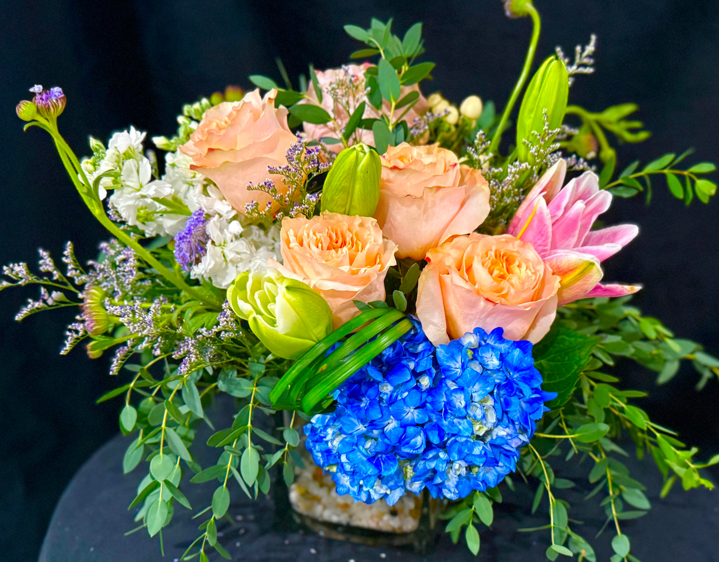 Mixed Hydrangea Bouquet