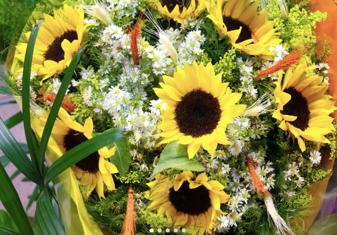 Premium Fresh Sunflower Bouquets - Bright Yellow Flower Arrangements